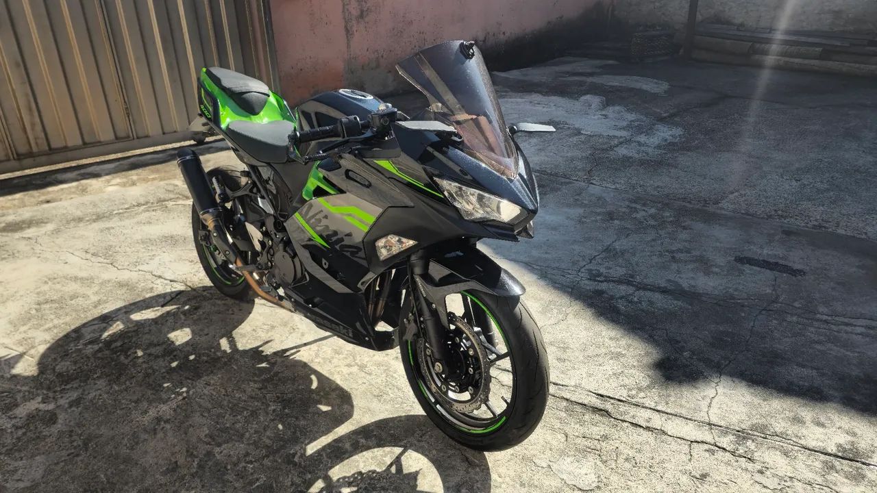 Ninja 400 2020 Preta/Verde