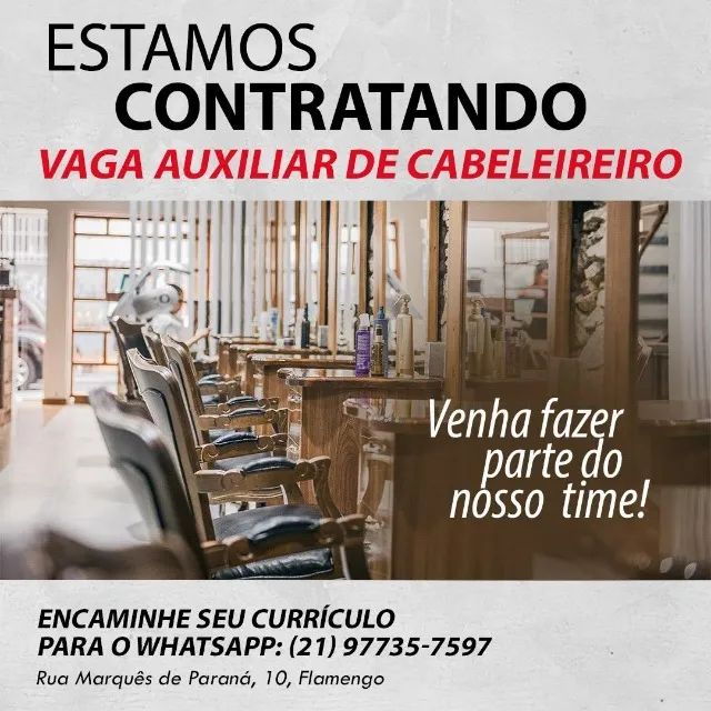 AUXILIAR DE CABELEIREIRO