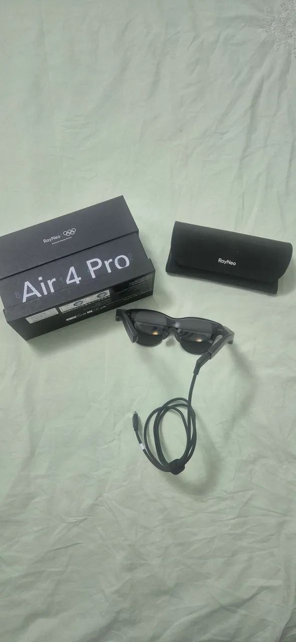 Óculos de realidade virtual aumenta RayNeo Air 4 Pro - novo - na caixa nunca usado  - Foto 3