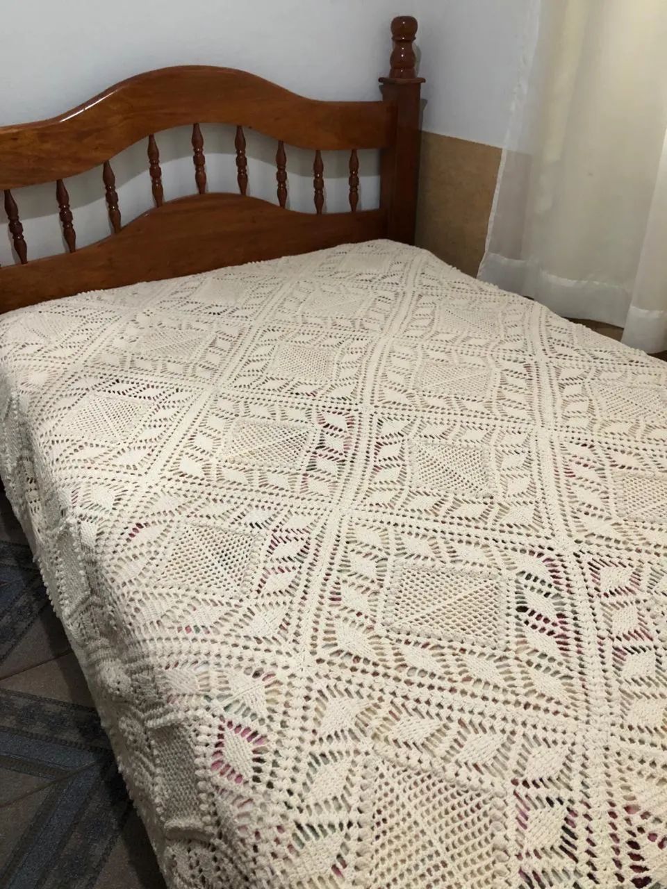 colcha de crochê casal  - Foto 2