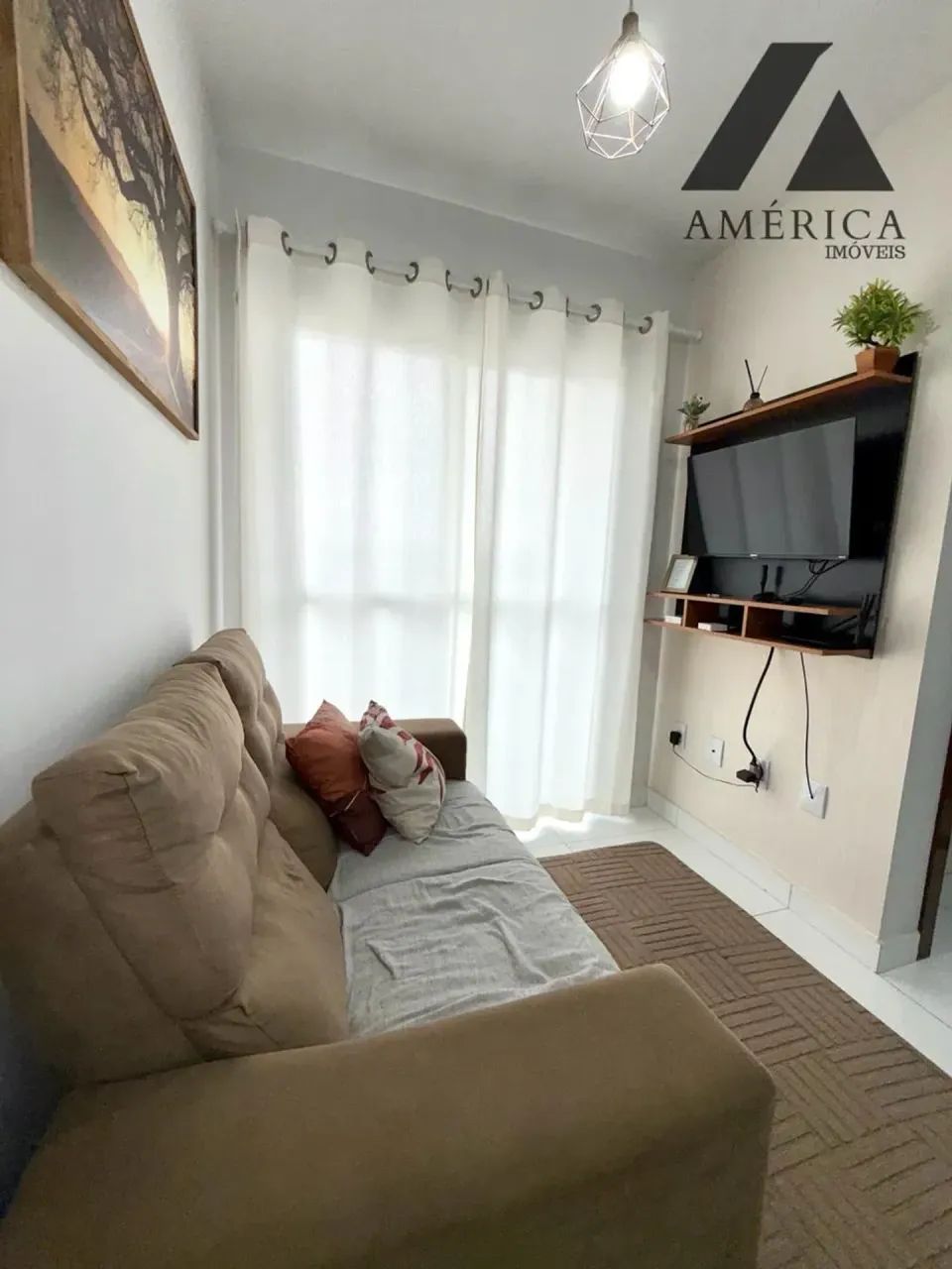Apartamento mobiliado para locação com 2 quartos | 52m² em Jd Mariana - Cuiabá