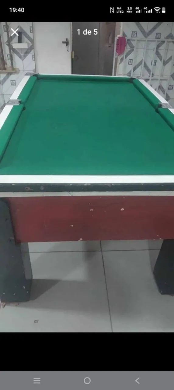 Sinuca,semi nova - Foto 4
