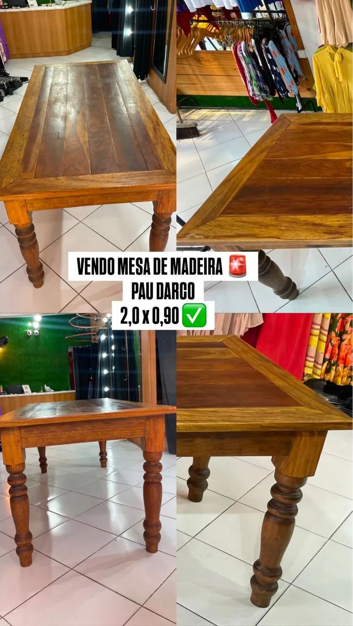MESA DE MADEIRA