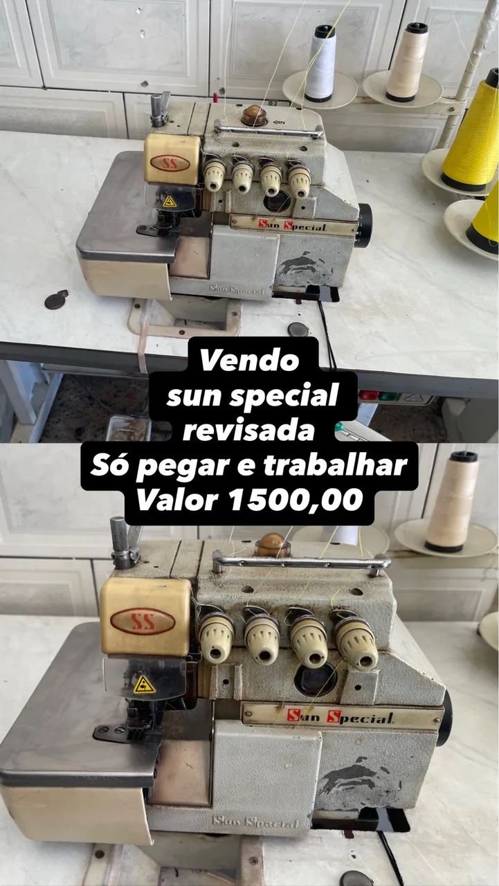 Máquina de costura interlock