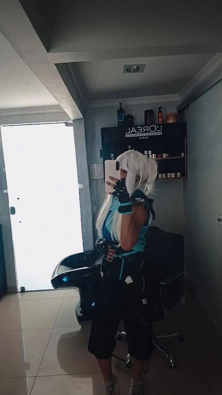 Cosplay Jett Valorant - Usado uma única vez - Foto 5