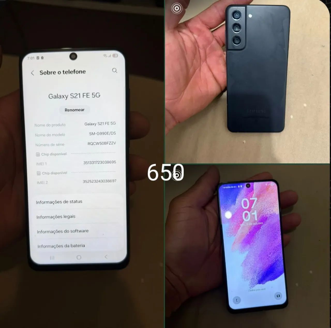 Samsung s20 fe e Samsung s21 fe  - Foto 5