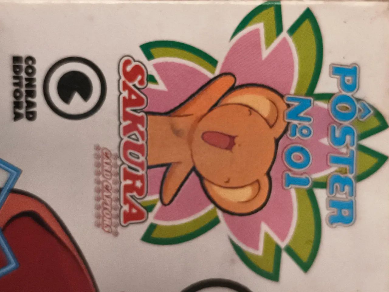 Relíquia: Revista Pôster Sakura Card Captors Nº 01 - Editora