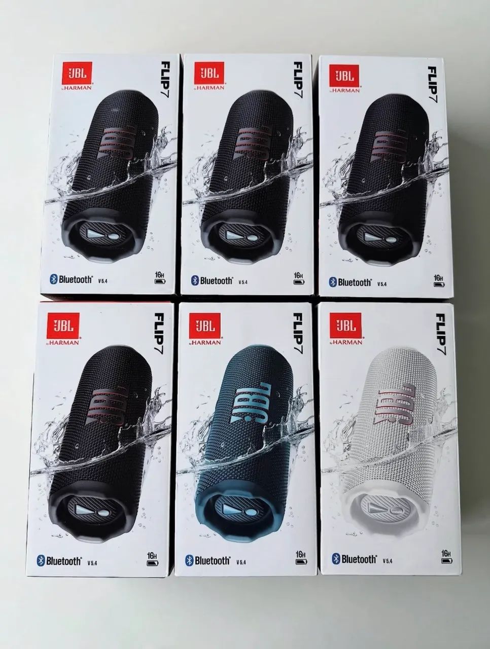 JBL Flip 7 Azul e Preta  - Foto 4