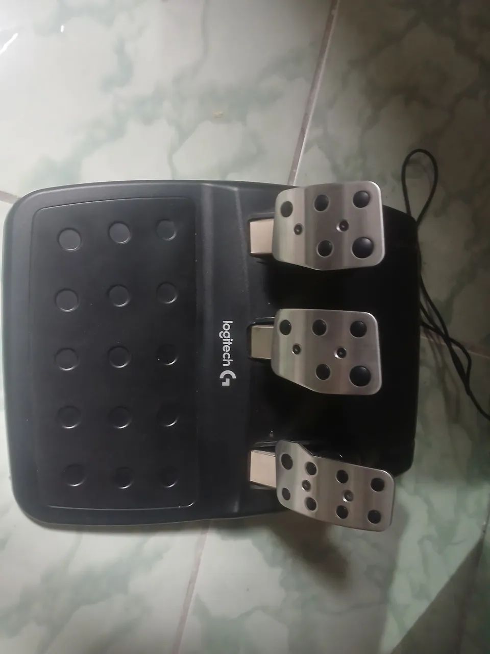 Volante logitech + teclado e mouse rgb - Foto 4