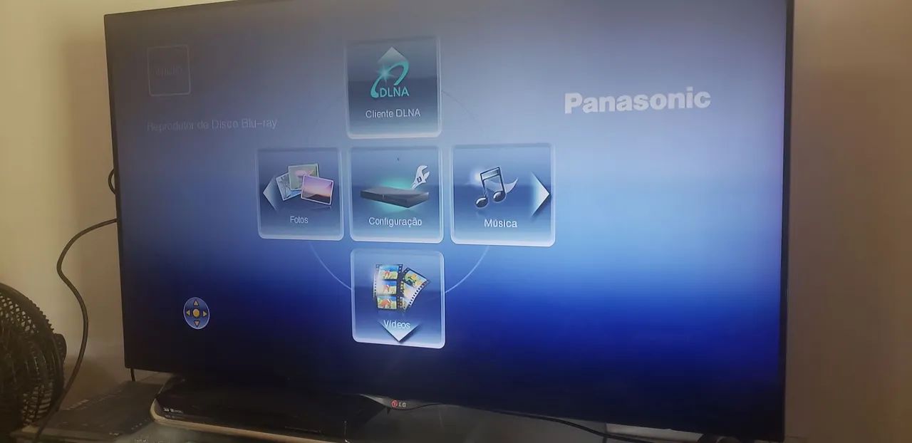 Bluray Panasonic DMP- BD75 com controle NOVO. - Foto 2