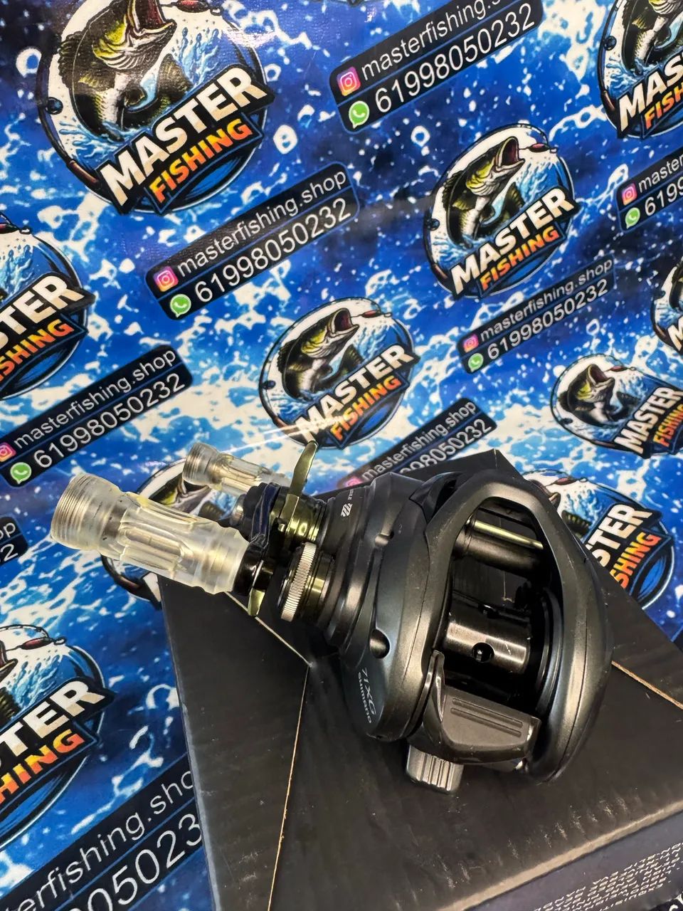Carretilha Shimano curado 71 XG (knobs personalizados) - Foto 3