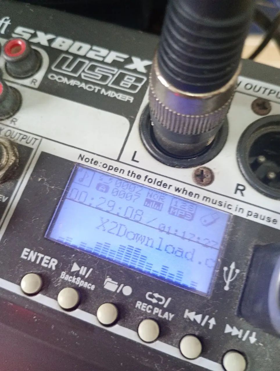 MESA de som SOUNDCRAFT sx802fx - Foto 3