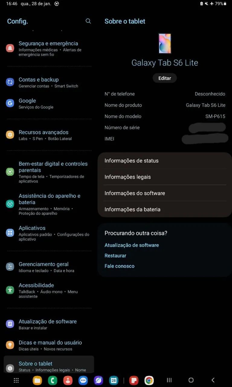 Galaxy tab s6 lite LTE - Aceito cartão - Foto 5