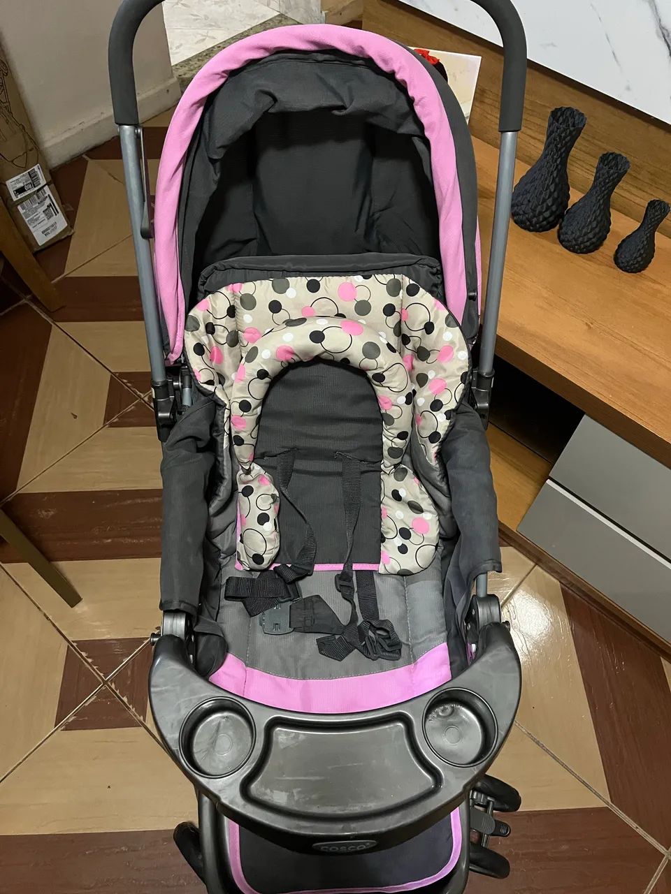 Carrinho com bebê conforto  - Foto 5