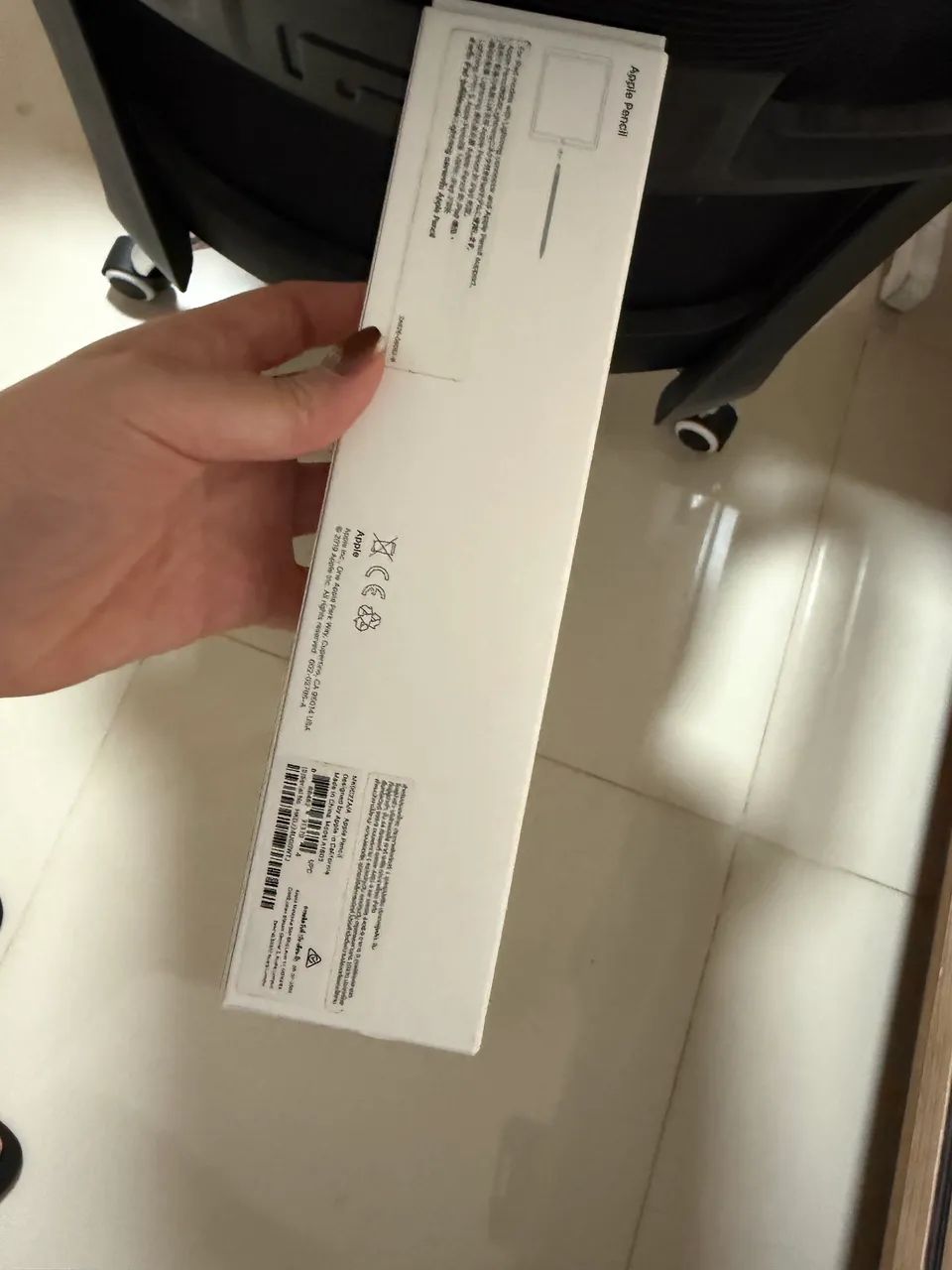Caneta Apple Pencil 1a Geração Modelo A1603 Branco