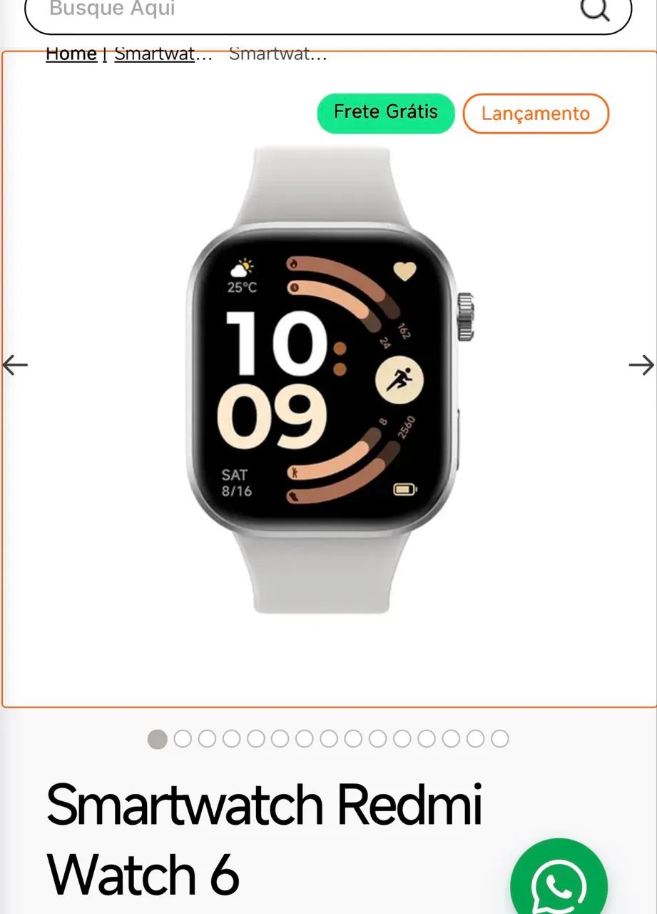 Smartwatch Redmi Watch 6