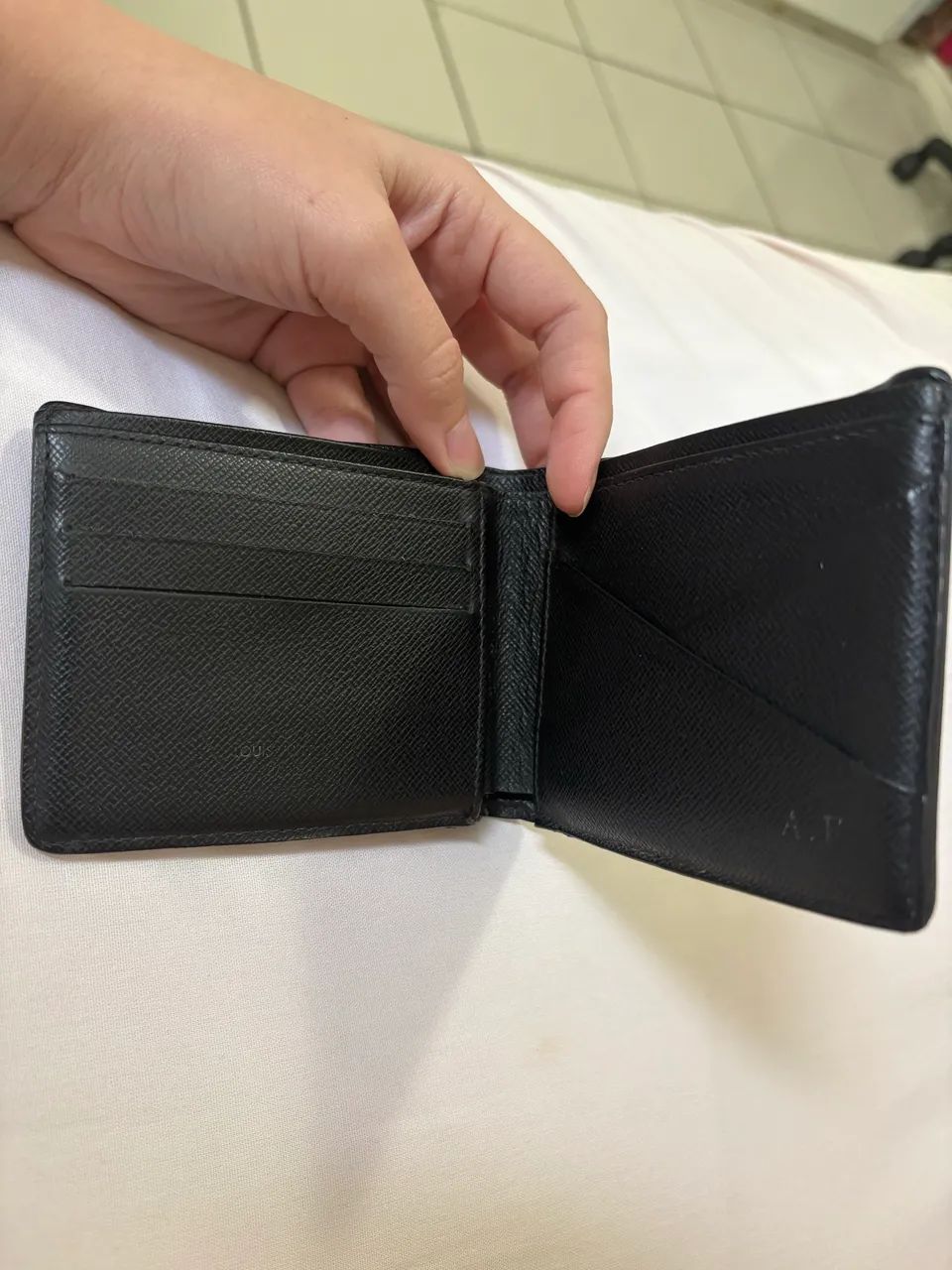 Carteira Louis Vuitton Damier Graphite - Foto 4