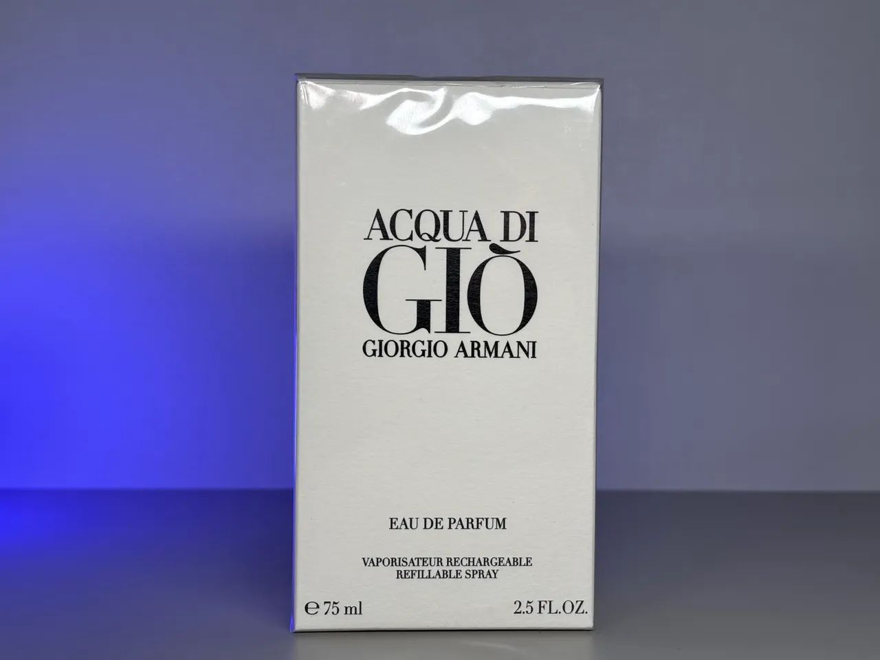 Perfume acqua di gio Eau parfam lacrado 