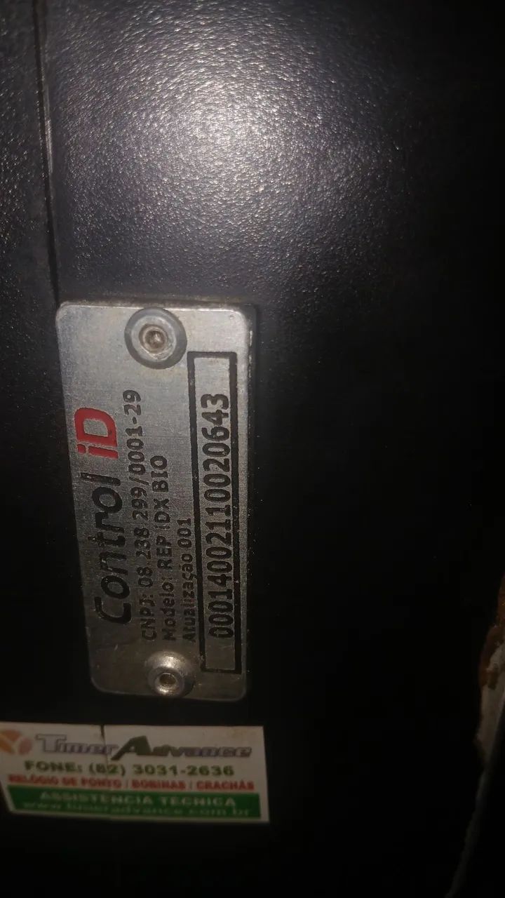 Todos os Relógios de Pontos ControlID REP IDX BIO - Foto 4