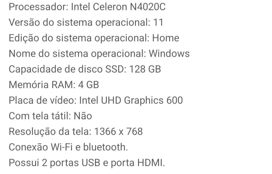 Vendo em conjunto: netbook e impressora multifuncional HP - Foto 3