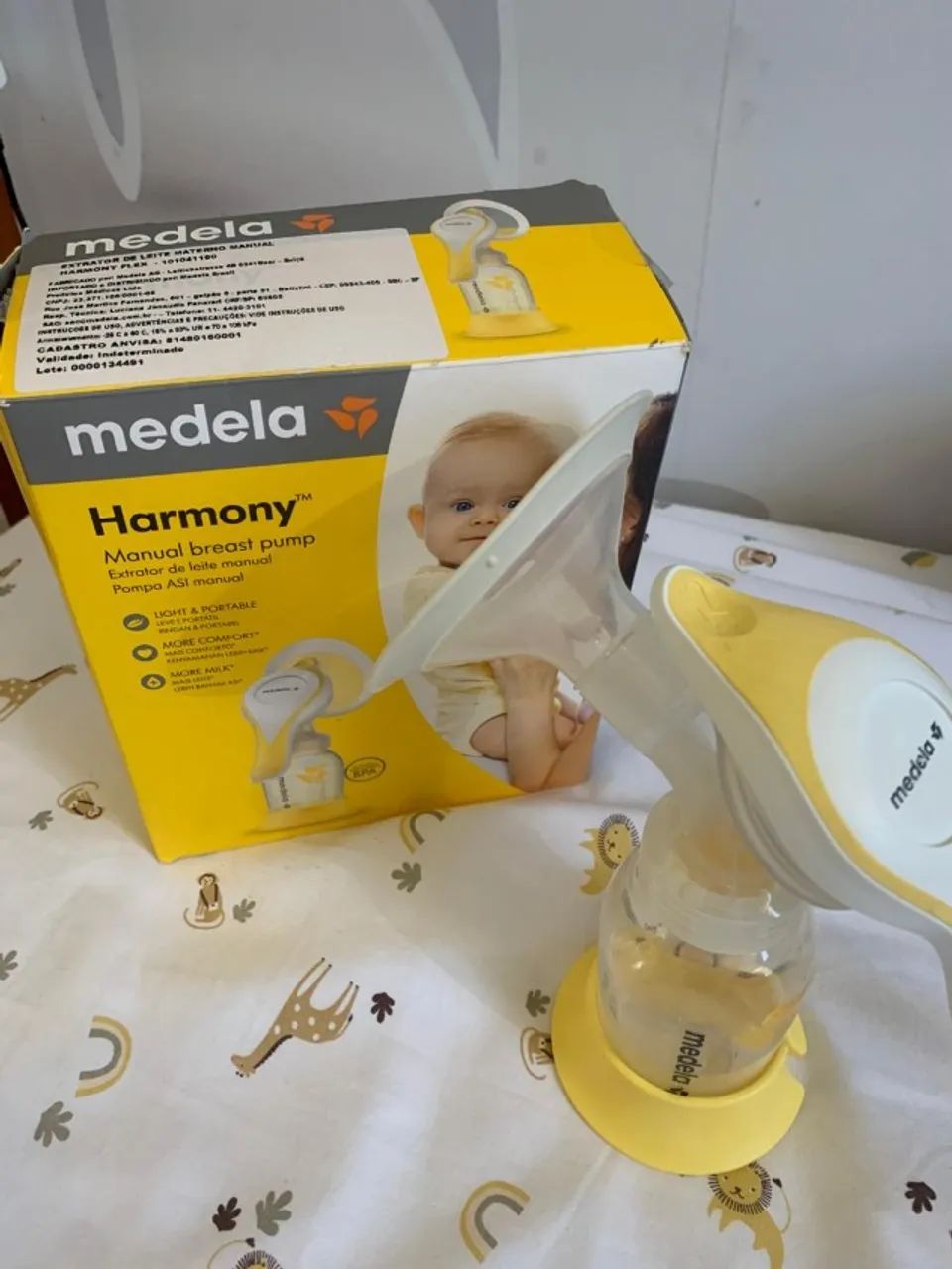 Bomba Tira-Leite Medela (manual - Harmony Flex) - Foto 5