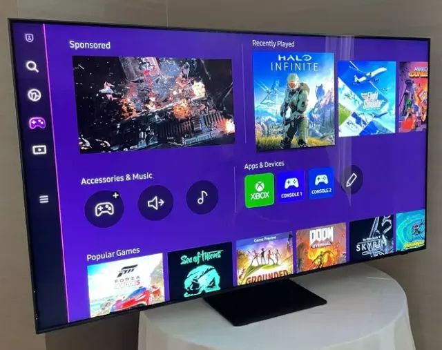 Samsung QLED 65 Q70D 120Hz - Ideal para Games e Filmes - Loja Física - Foto 2