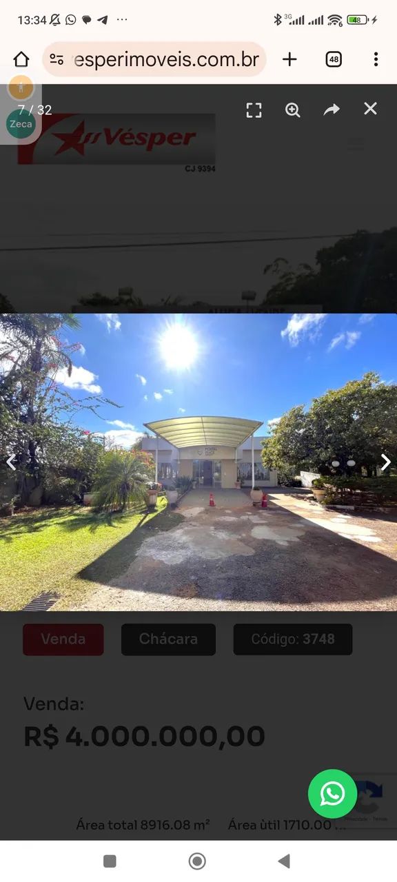 Imóvel Comercial com Renda Estimada de R$ 15 mil/mês  Goiânia