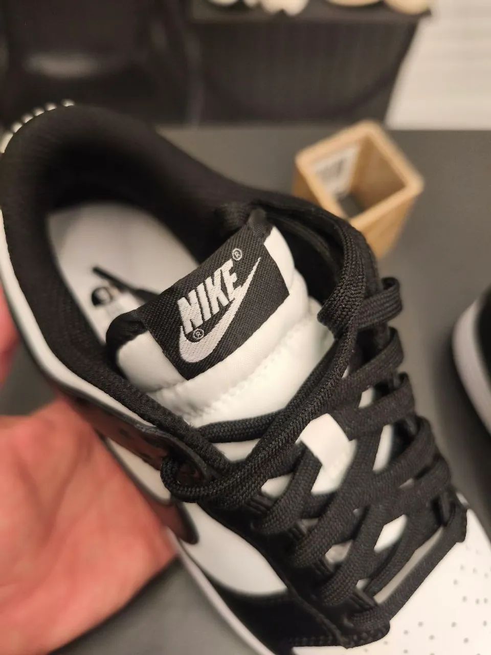 6Nike Dunk Low Preto e Branco | Dunk Low Masculino | Sneaker - Foto 3