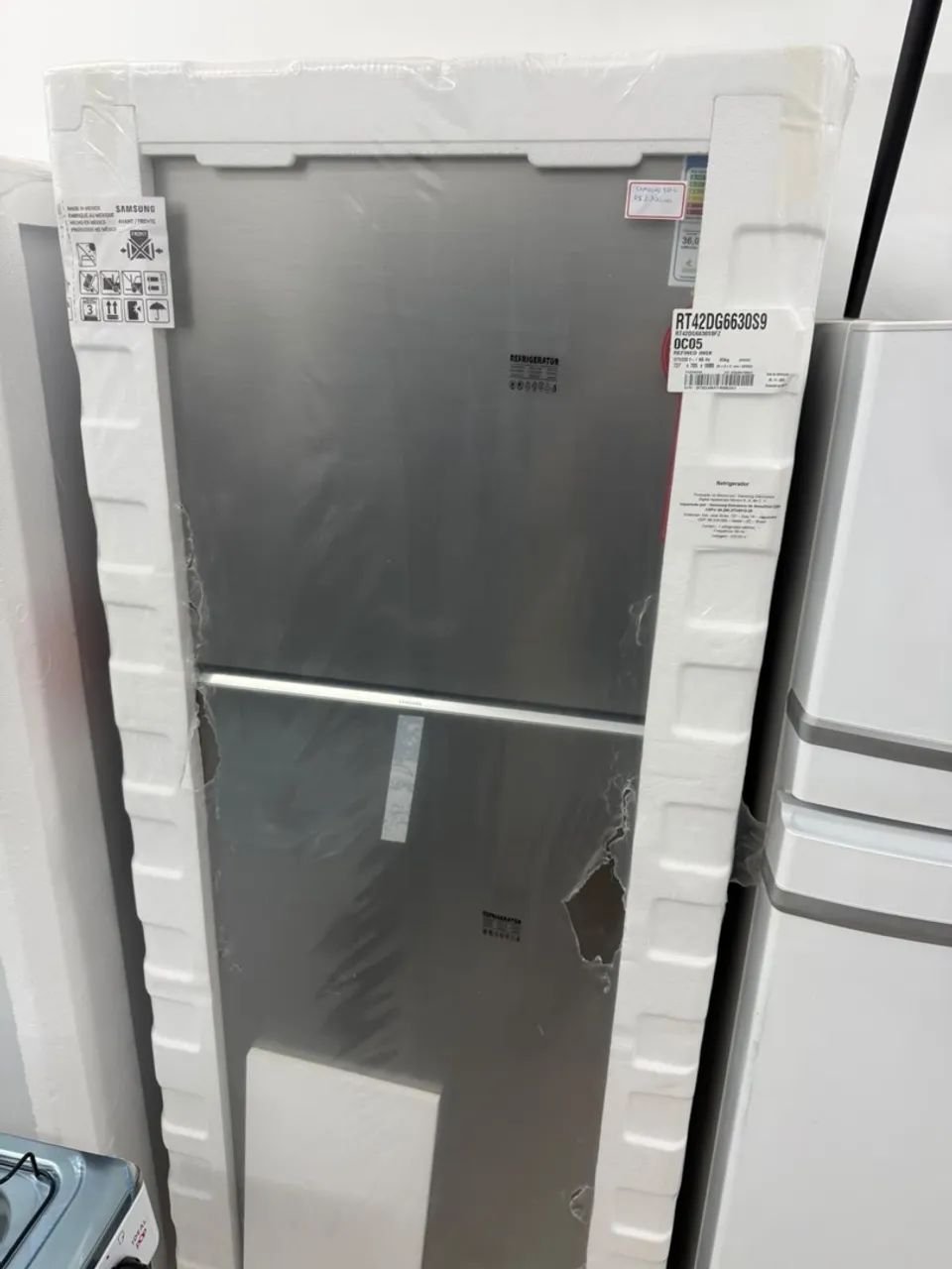 Geladeira Samsung duplex 411L NOVA 