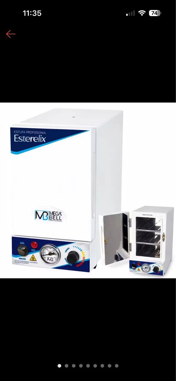 Estufa Esterilizadora Megabell
