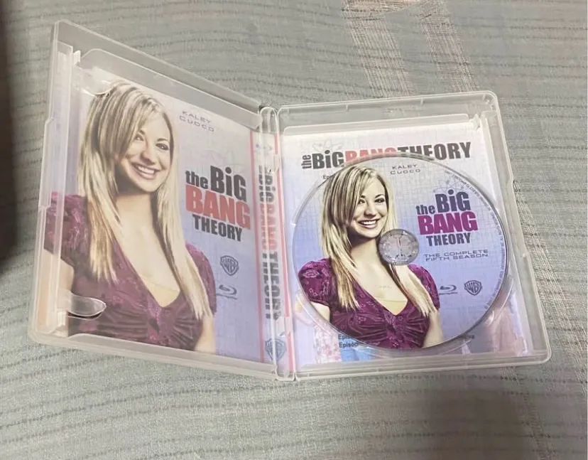 Box DVD Blu-Ray The Big Bang Theory Original - CDs, DVDs etc