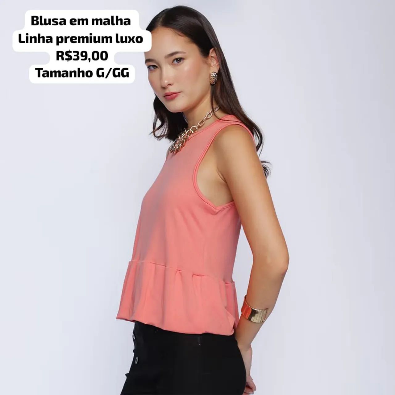 Lindas e maravilhosas blusas femininas - Foto 3
