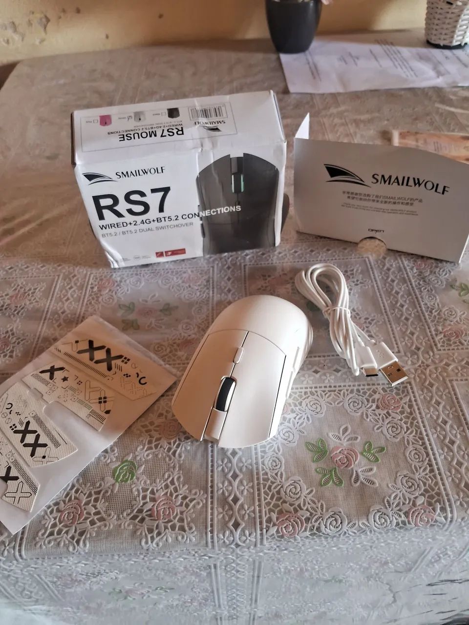 Mouse Gamer SMAILWOLF RS7 