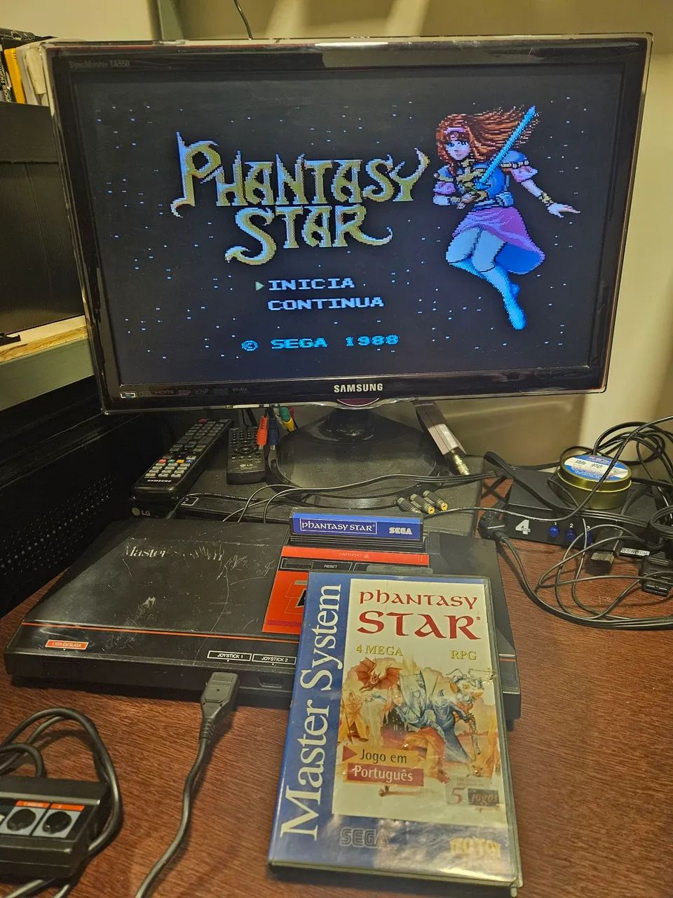 Jogo Phantasy Star para Master System - Foto 4