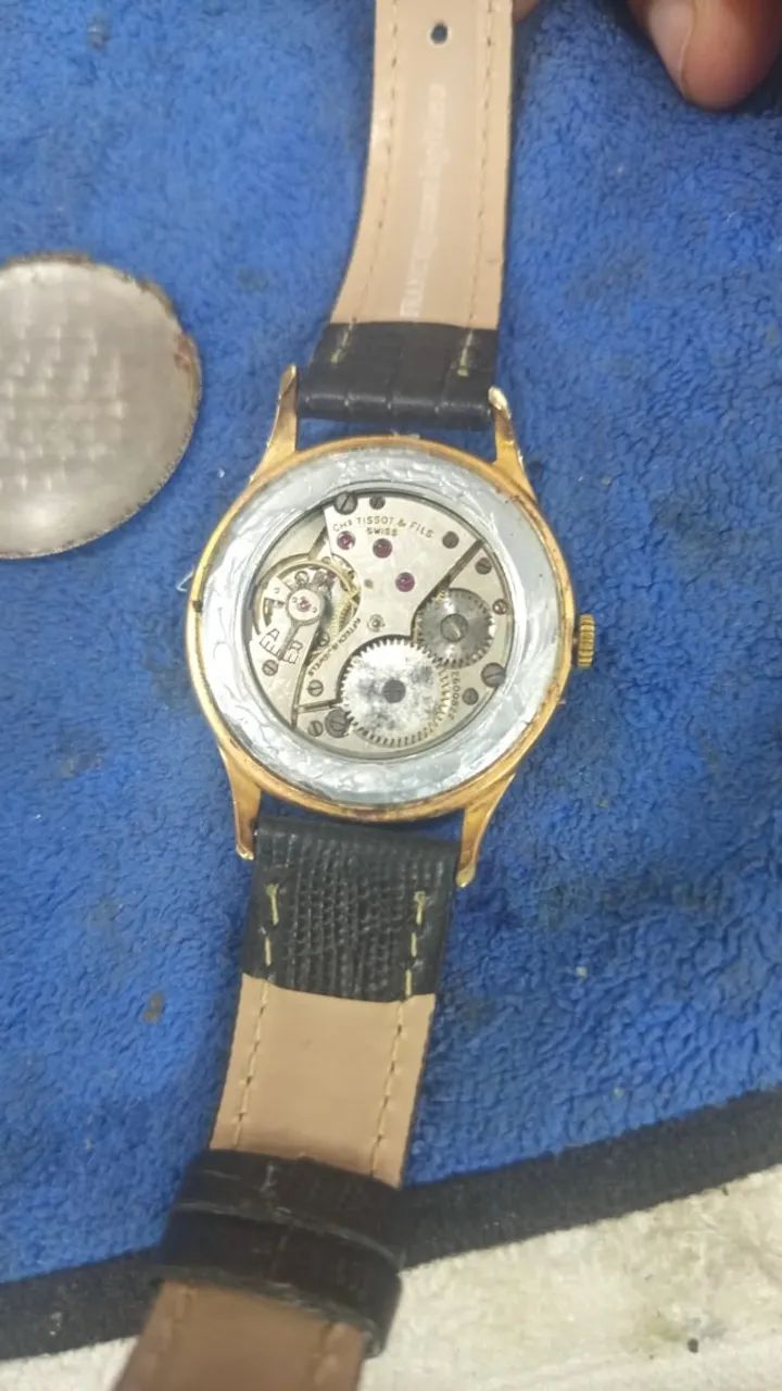 Relógio Tissot Antimagnetique Militar Jumbo - Foto 2