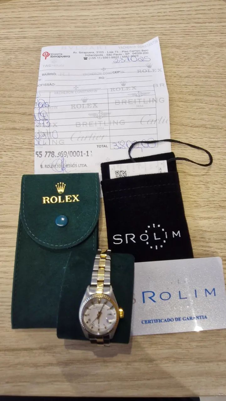 Relógio Rolex Feminino Lady Datejust 26mm aço e ouro original  - Foto 5