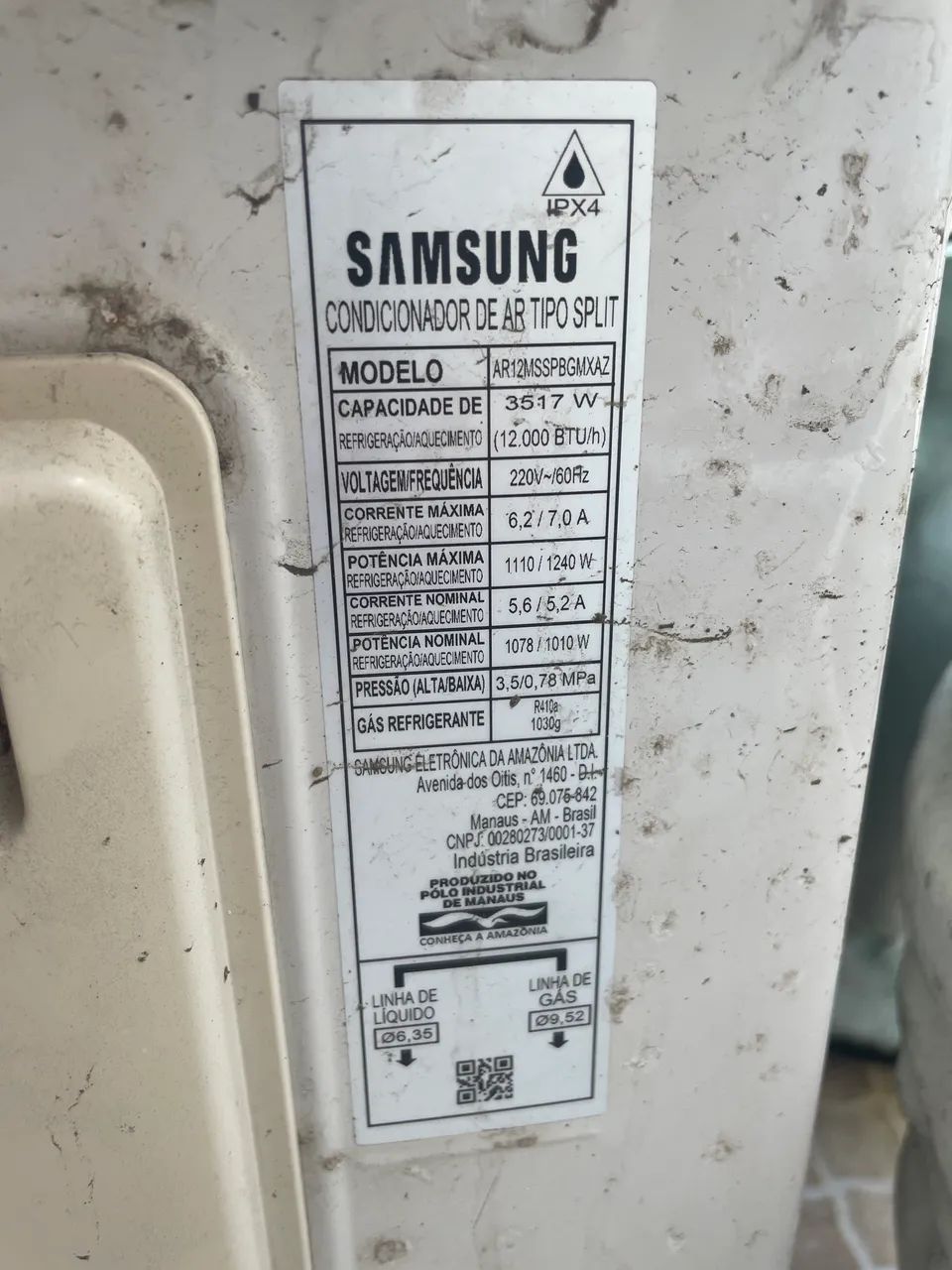 Ar condicionado Samsung digital inverter para remover peças - Foto 3