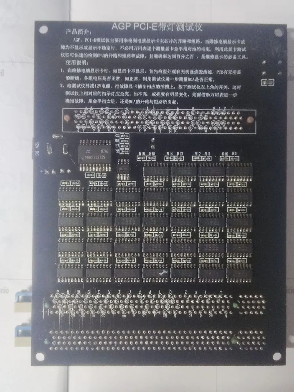 Placa Teste Diagnostico PCIexpress AGP - Foto 2