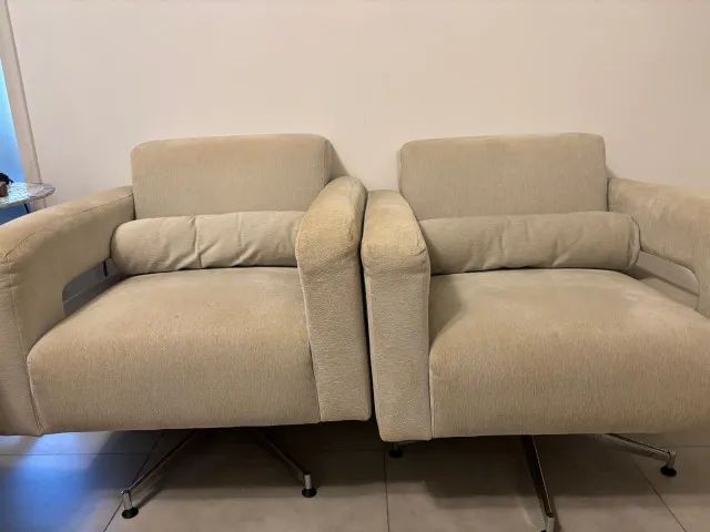 Poltronas giratórias , 2 unidades , 77 cm - Foto 4