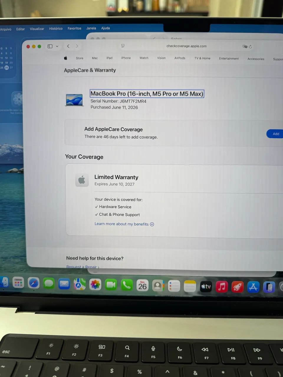 MacBook Pro m5 Max 48gb 2tb  novo  - Foto 3