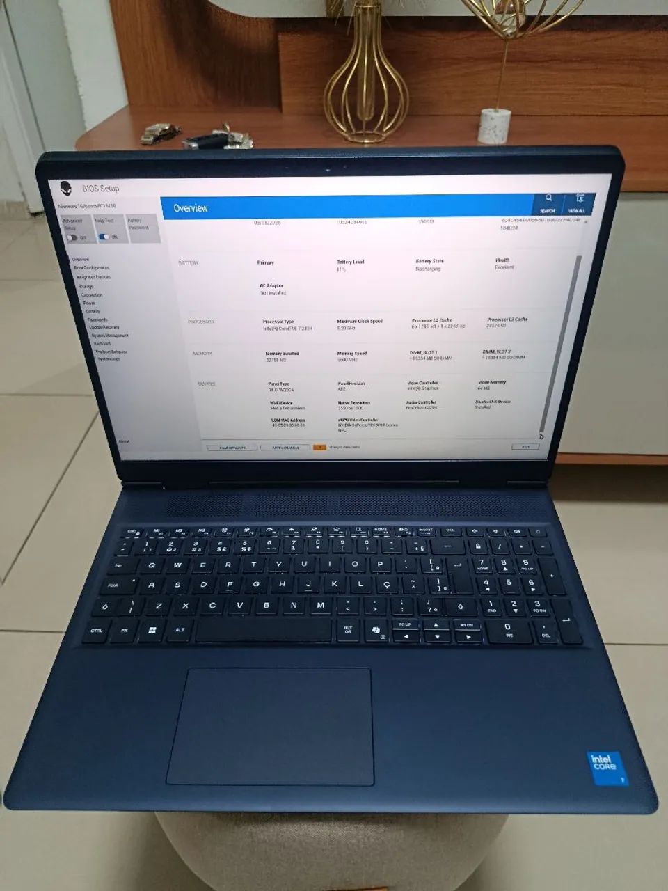 Notebook Dell Alienware processador core 7 placa de vídeo rtx 5050 - Foto 3