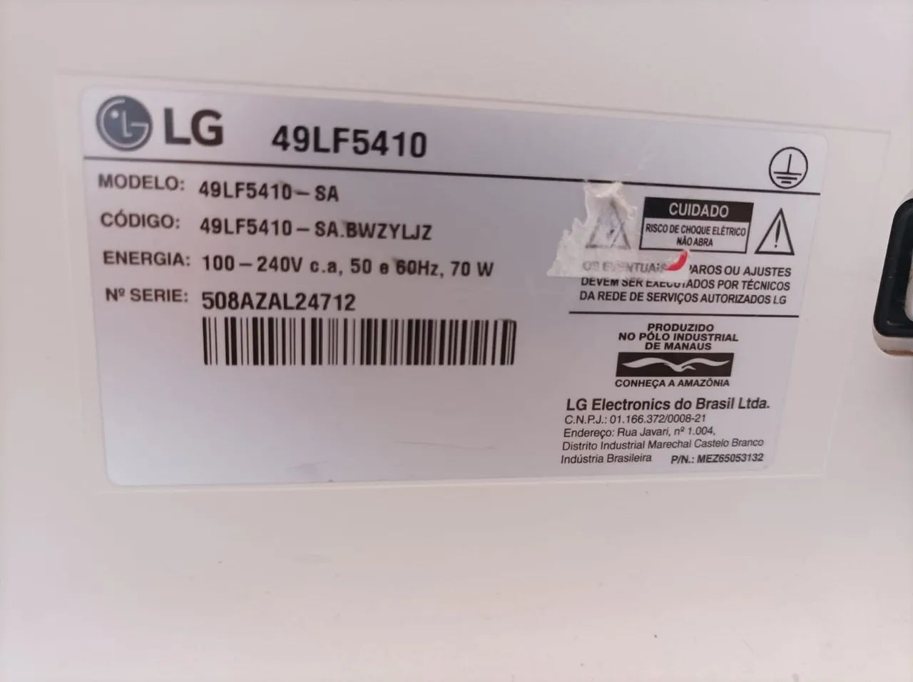 TV 49 polegadas para consertar  - Foto 3