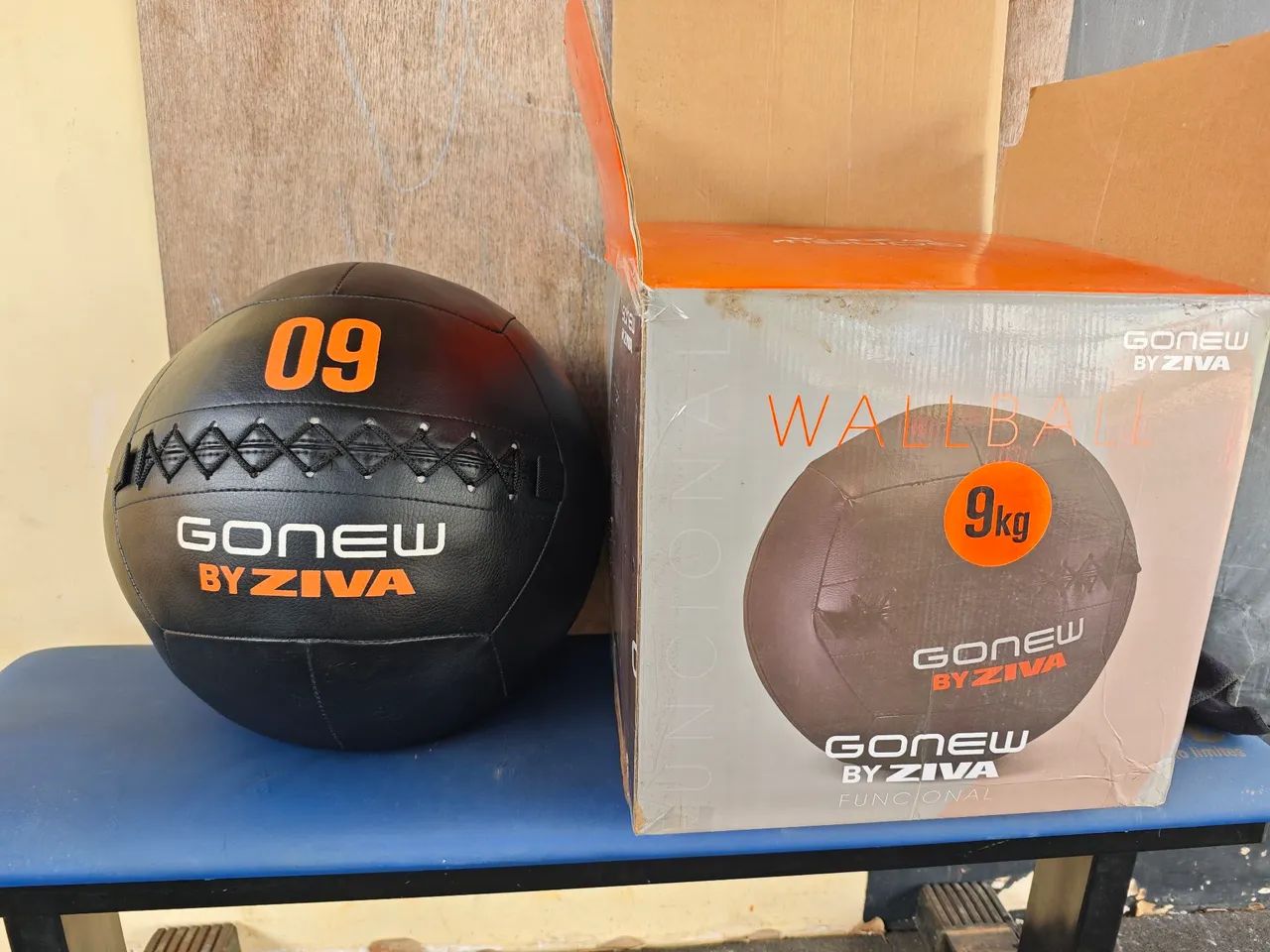 Wall Ball Ziva de 9kg 