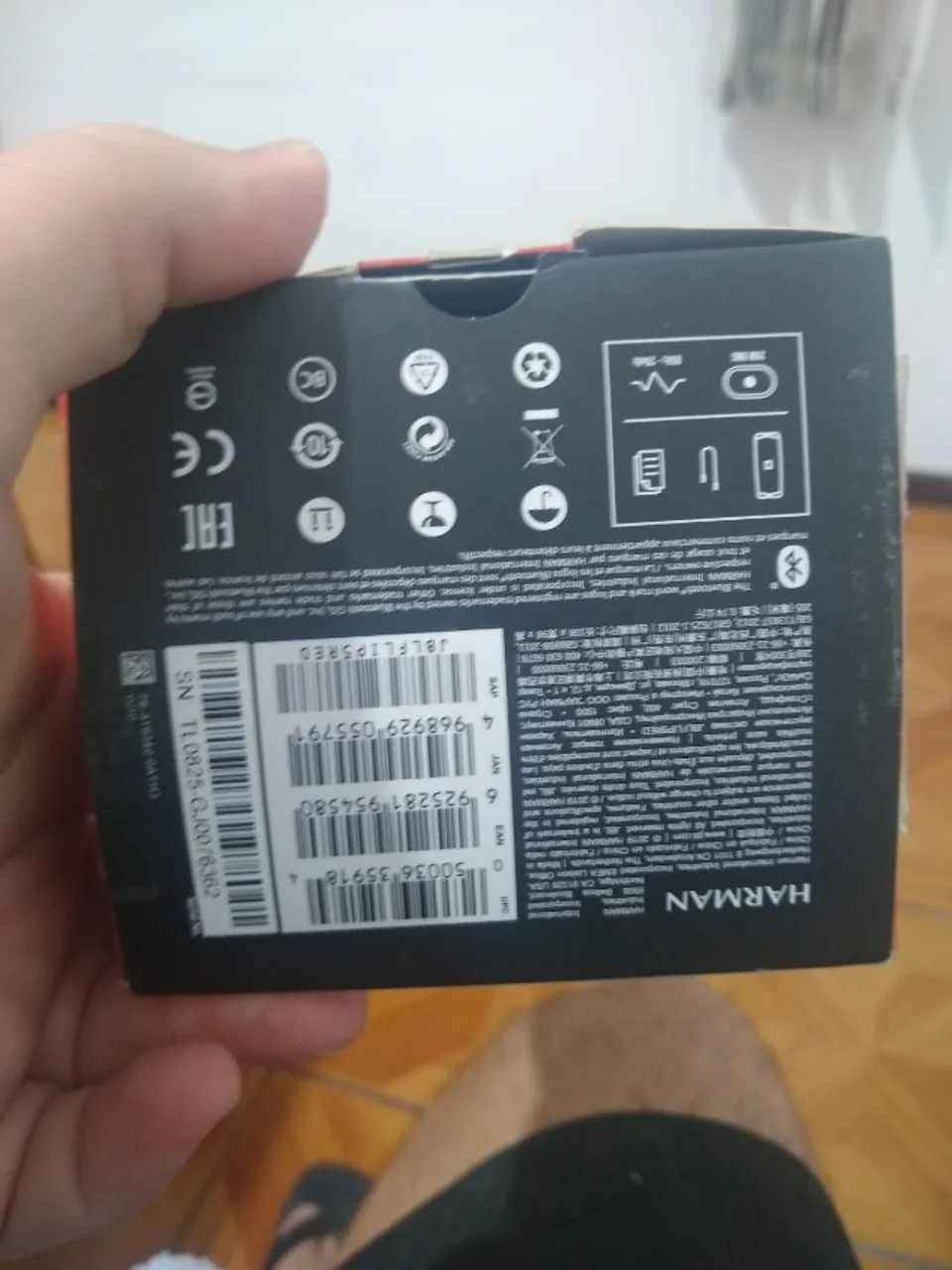 jbl flip 5 vermelha original com caixa - Foto 5