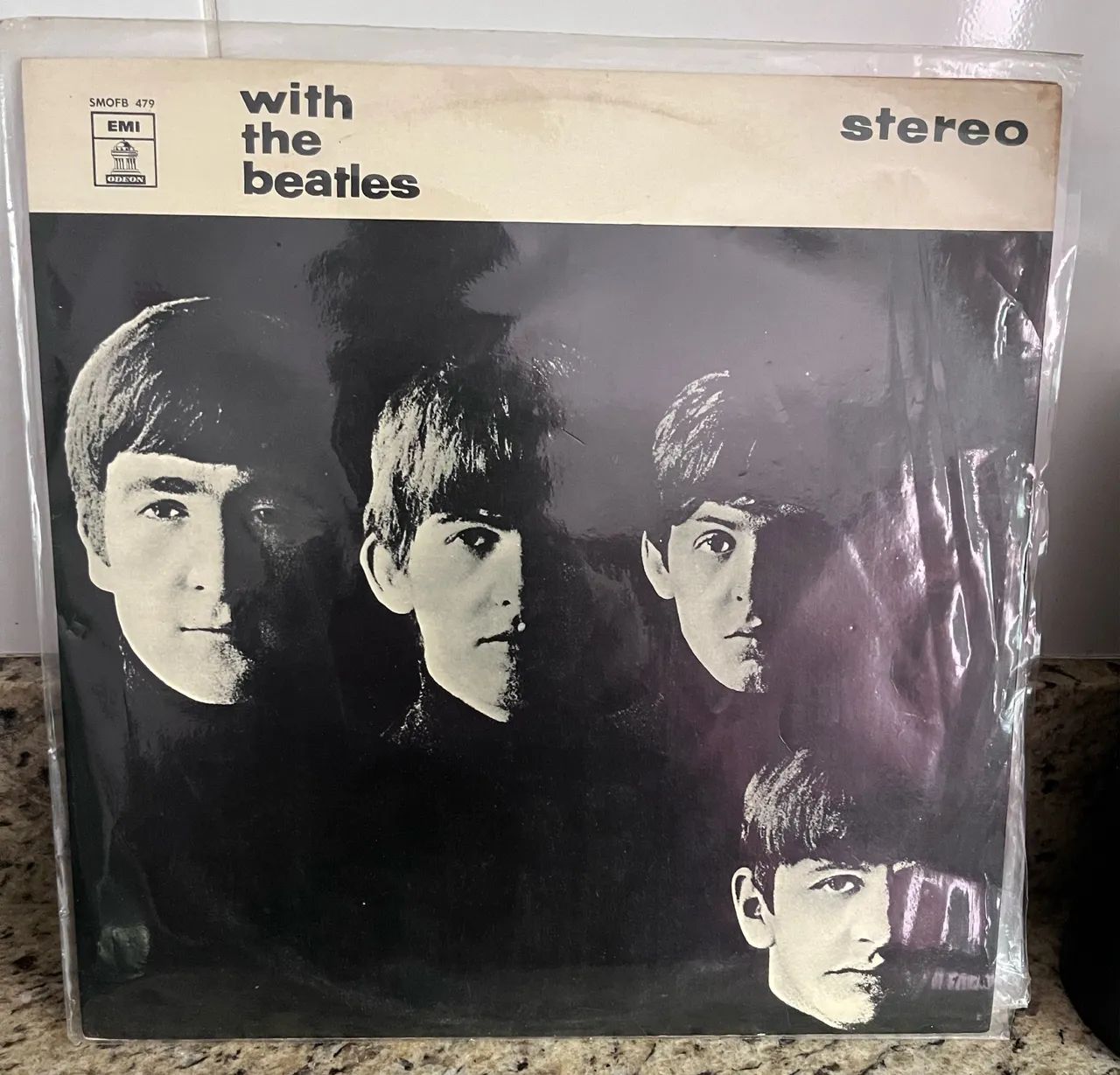 LP With The Beatles Disco de Vinil