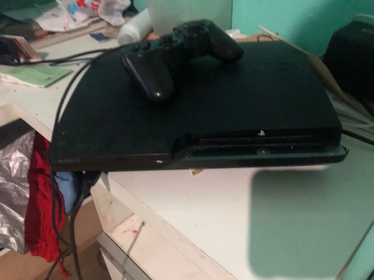 PS3 + 1 controle - Foto 2