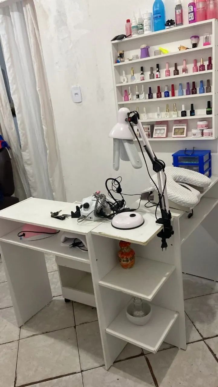 Maca de Estética Profissional Rosé + Banqueta - Foto 2
