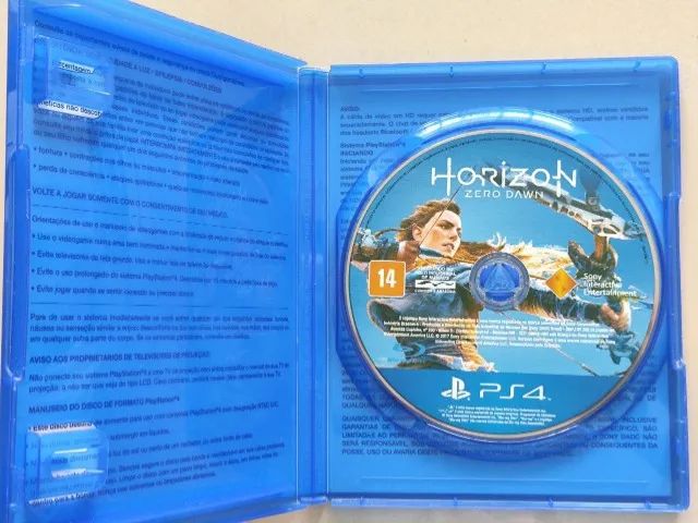 Jogo PS4 Horizon Zero Dawn - Mídia Física - Impecável - Jogos de