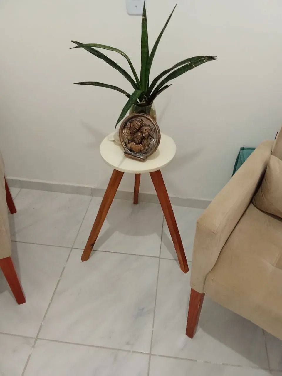 Cadeira de apoio luxo com centro e quadro - Foto 3