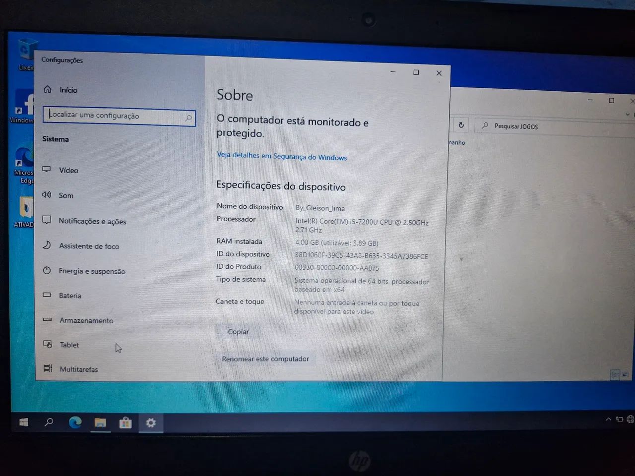 Notebook HP I5 7200 - Foto 2
